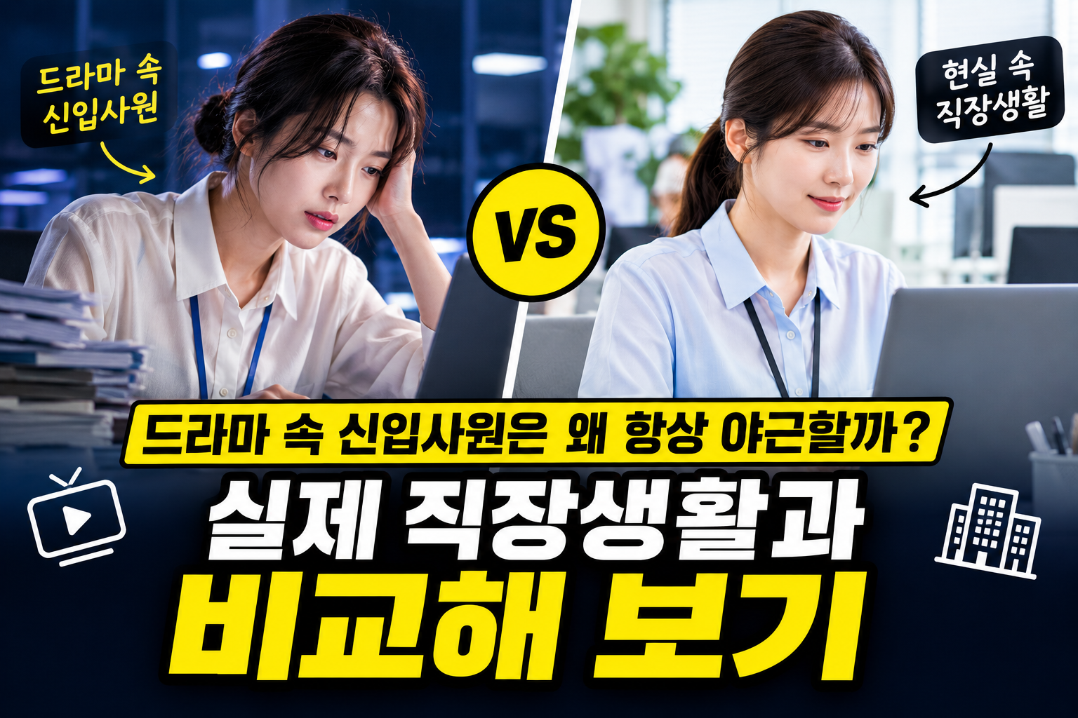 실제 직장생활과 비교해보기 썸네일