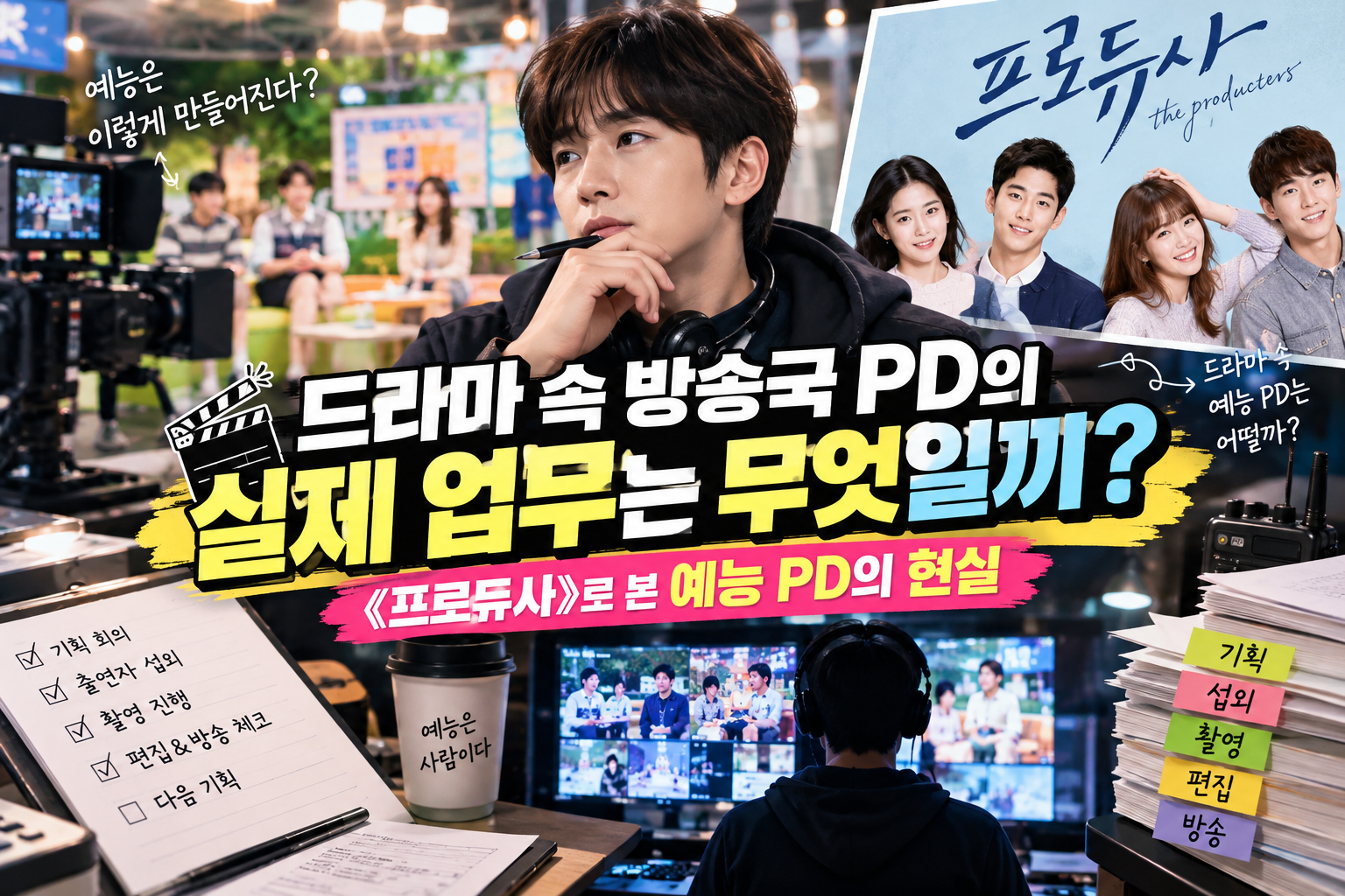 드라마 속 방송국 pd "프로듀사"에 관한 썸네일
