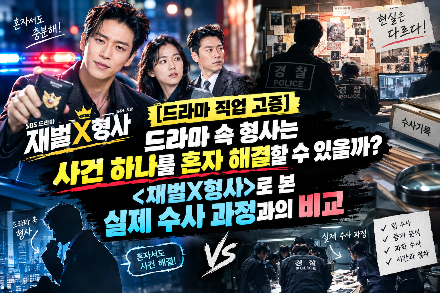 드라마 재벌형사에 대한 실제 수사과정 비교 썸네일