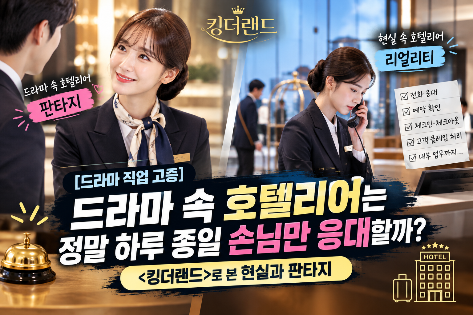 드라마 속 호텔리어에 대한 썸네일