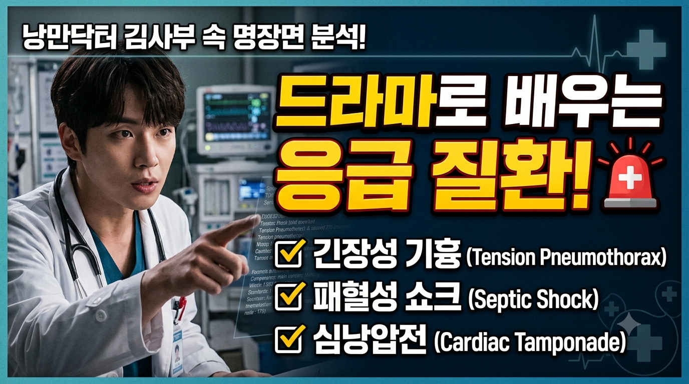 드라마로 배우는 응급질환 "낭만닥터 김사부"에 관한 썸네일